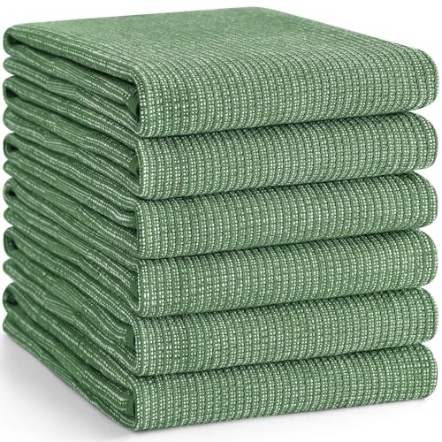 380 GSM Cotton Premium Kitchen Towels 6 Pack (6 Count)