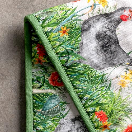 Double Oven Mitts 100% Cotton Double Oven Glove