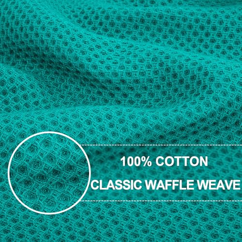 100% Cotton Waffle Weave Kitchen Dish Cloths 8 (8 Count)