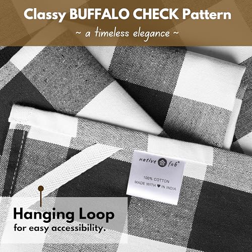 6 Pack Kitchen Towel with Hanging Loop 16x26 inches (6 Count)