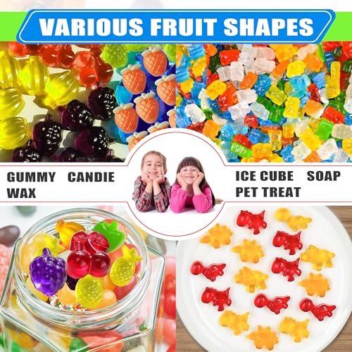 Silicone Gummy Molds Set of 4