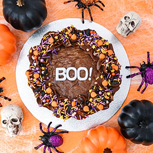 Halloween Sprinkles with Bats & Pumpkins (4 Ounce)