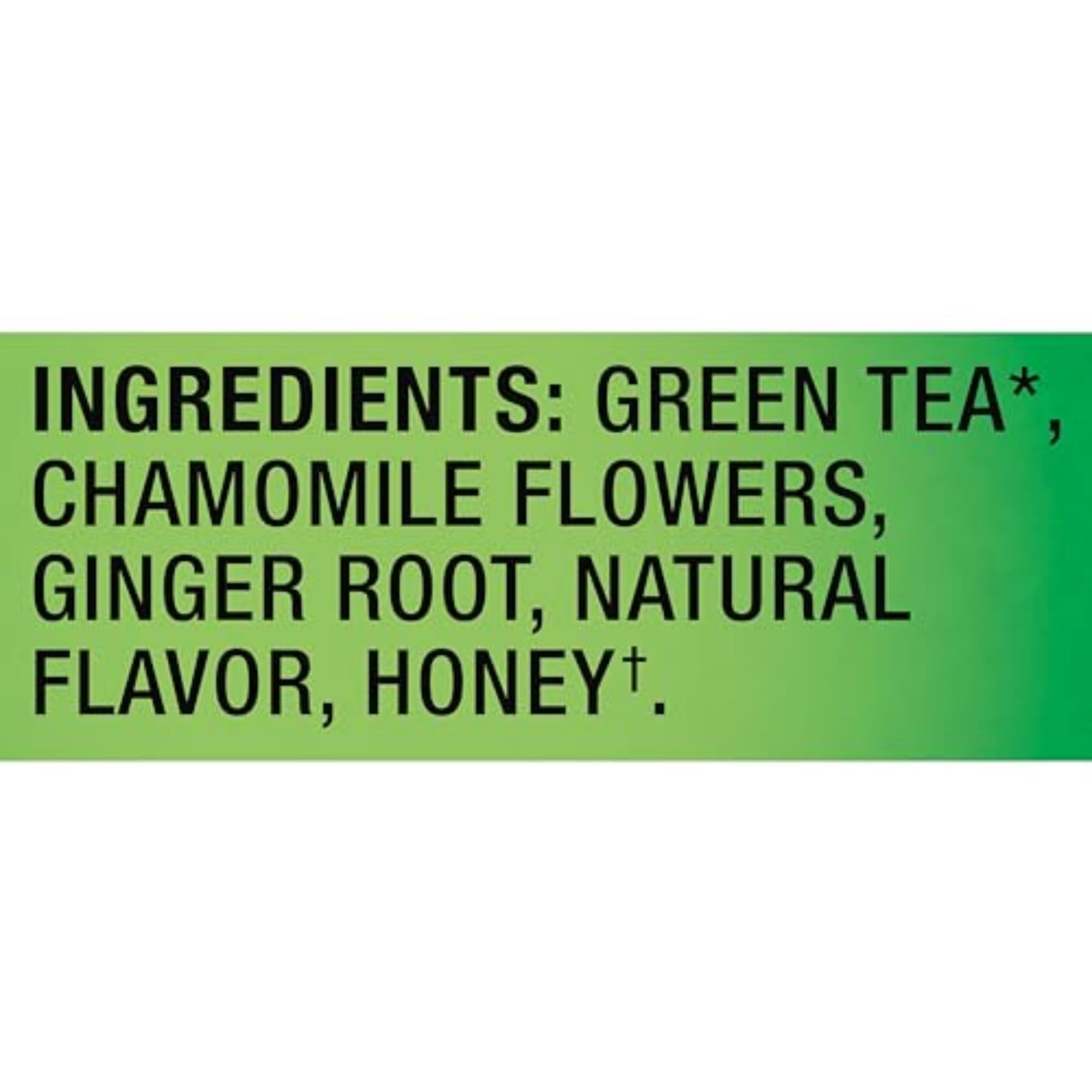 Honey Ginger Green Tea Bags (120 Count)