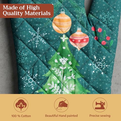 Maison d'Hermine Oven Gloves 100% Cotton Oven Mitt
