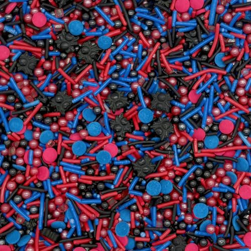 Spider Themed Sprinkles Mixed Style Edible Cake Decorations Cupcake Toppers Cookie Perfect for Cakes