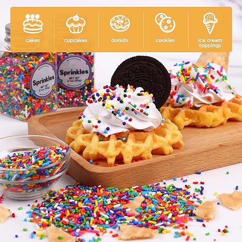 Rainbow Sprinkles (4.2 Ounce)