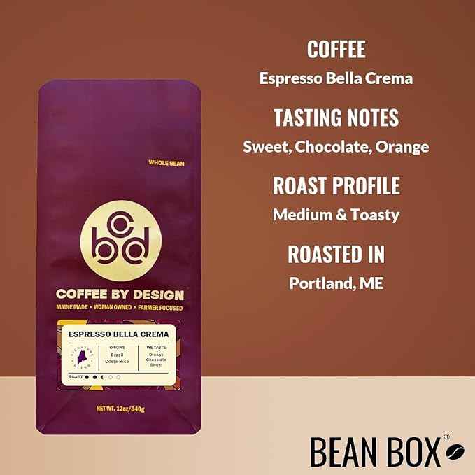 Bean Box Coffee Sampler - Espresso Roast, 3-Pack, Freshly Ground, Gourmet Coffee