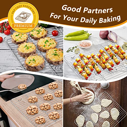 16 Inch Baking Sheet with Rack Set