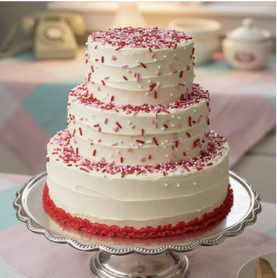 Valentine Sprinkles for Baking