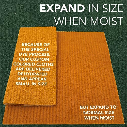 Forest Green Swedish Dishcloths for Kitchen (3 Count)