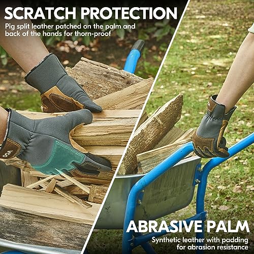 1 Pair Gardening Gloves Men