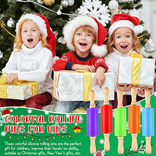10 Pcs 9 Inch Mini Rolling Pins