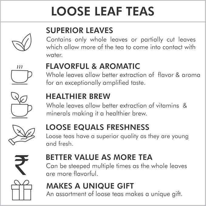 Octavius Wooden Caddy Tea Sampler Pack | 3 Premium Loose Leaf Teas – Assam, Darjeeling & Nilgiri | Elegant Wooden Box Gift Set | Perfect Tea Sampler for Gifting & Tasting