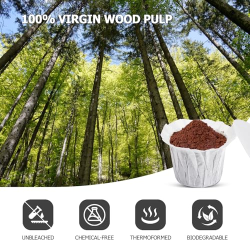 200 Disposable K Cup Paper Filters for Keurig 1.0&2.0 (300 Count)
