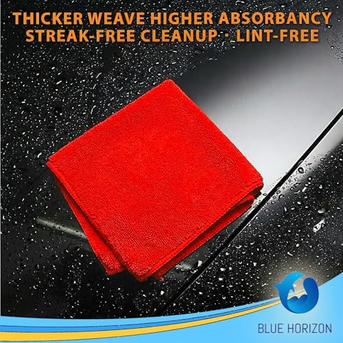 Red Microfiber Cleaning Towels (36 Count)