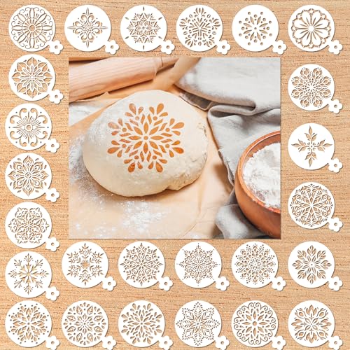 Coffee Latte Art Stencils (25 Count)