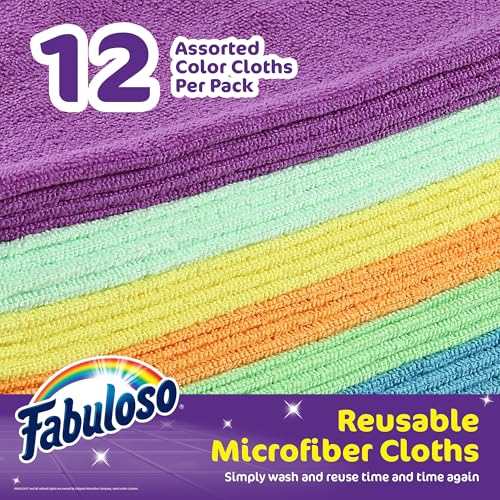 Microfiber Cleaning Cloths (12 Count)