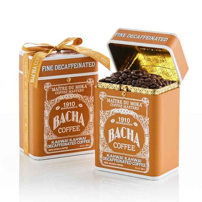 Bacha Coffee | Kahwa! Kahwa! Fine Flavoured, Whole Beans, Medium Dark Roast, 100% Arabica Specialty Coffee, 250g Signature Nomad Collection, Gift Box