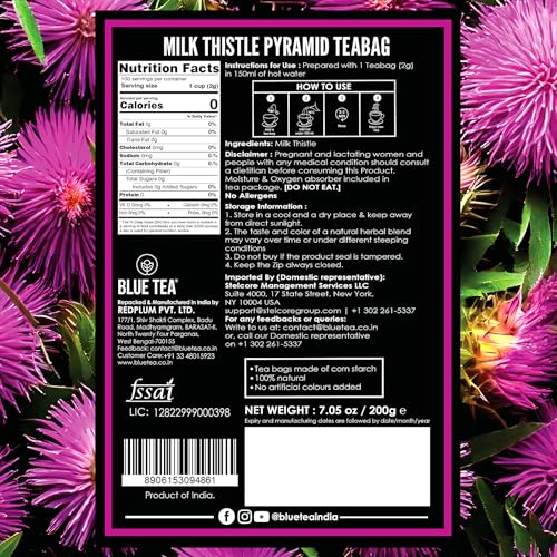 Milk Thistle Tea (100 Count)