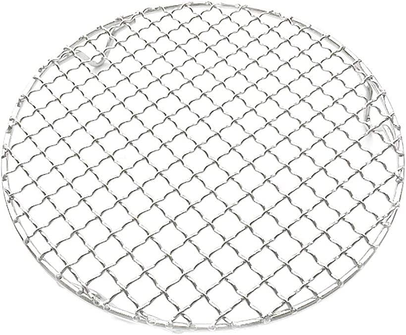 6.5" Round Cooling Rack Baking 304 Stainless Steel Versatile Steaming Grilling Fit Air Fryer
