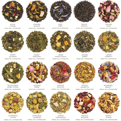 Tea Sampler 40 Pyramid Infuser Bags