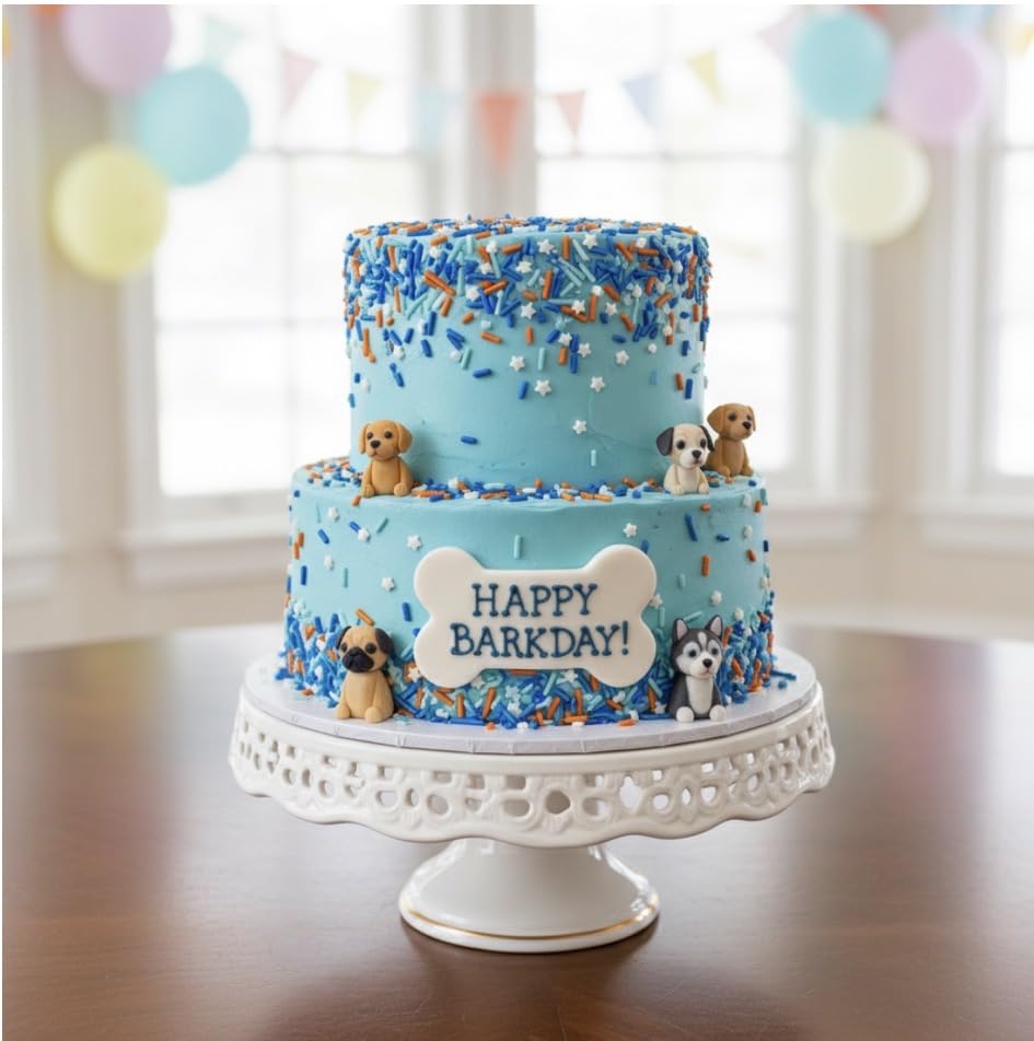 Blue and Orange dessert Sprinkles