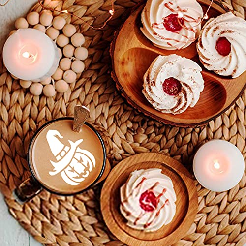 36Pcs Halloween Cookie Stencils Reusable Cake Baking Mold Tools (36 Count)