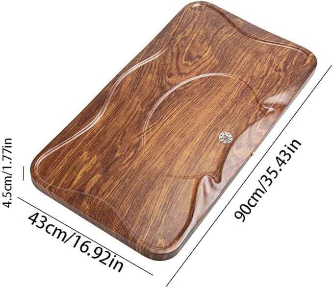 Tea Set 90 * 43 * 4.5cm Creative Pattern Tea Tray Home Tea Table Office Drainage Tea Sea Tea Tray Chinese Tea Set