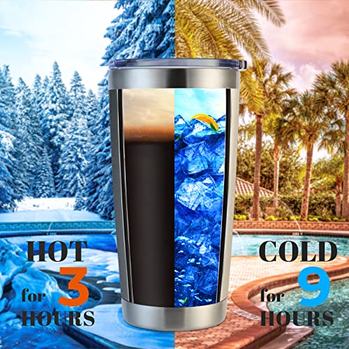 20oz Stainless Steel Tumbler Bulk with Lid (12 Count)