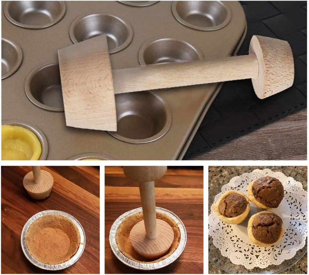 Wooden Pastry Tamper