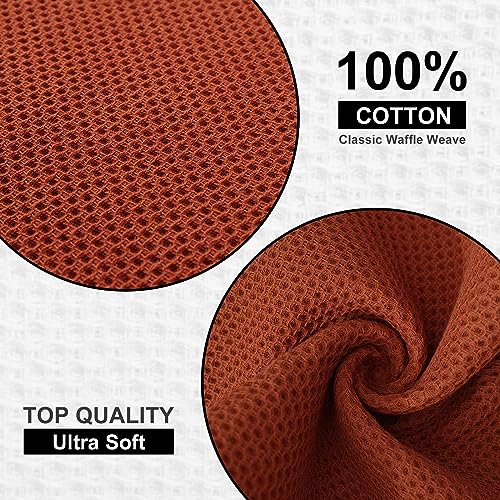 100% Cotton Waffle 8 (8 Count)