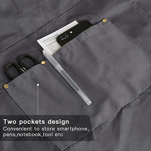 Crossback Apron with Pockets x2