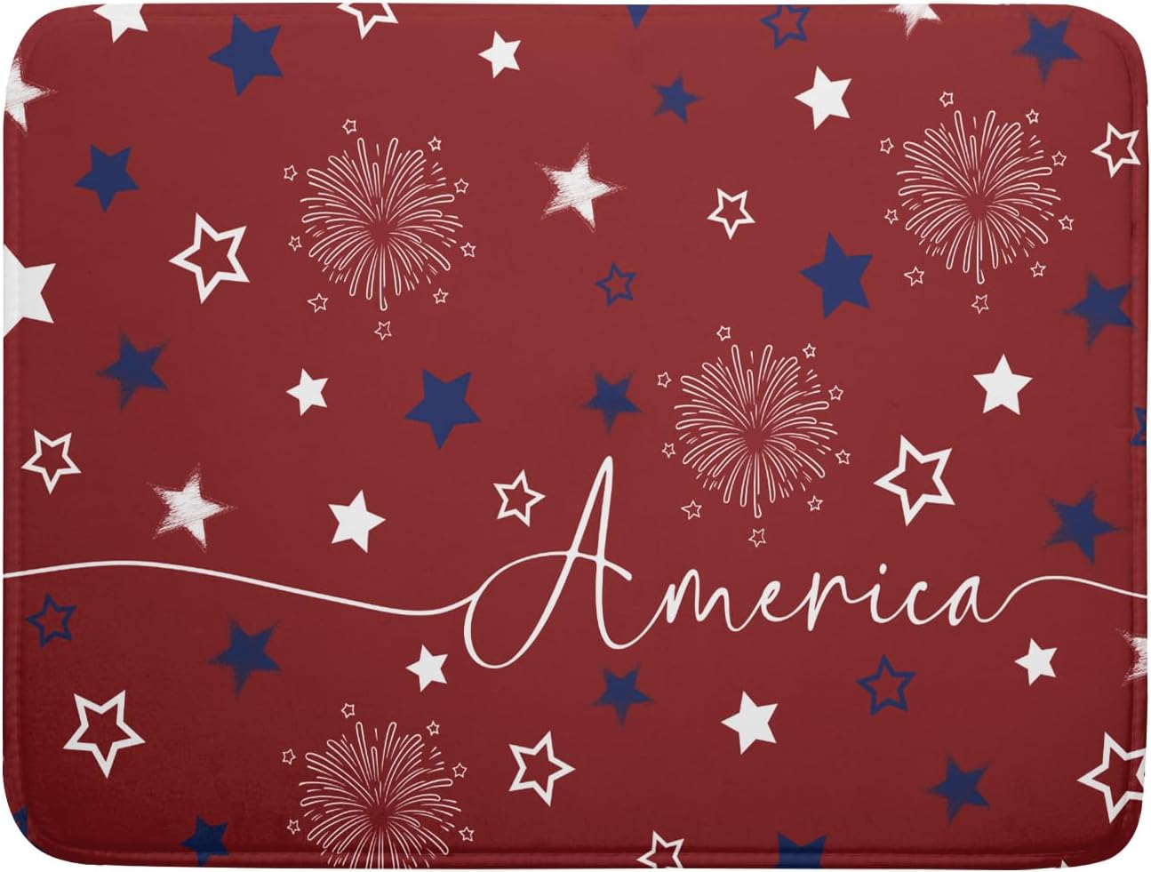 Giwawa 4th of July Dish Drying Mat 18