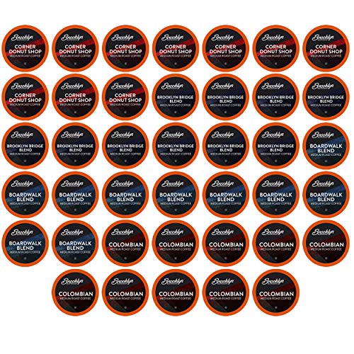 Coffee Pods Medium Roast Gourmet Variety Pack (40 Count)