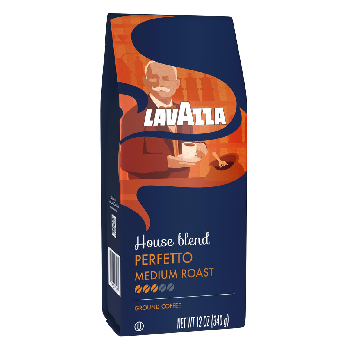 House Blend Perfetto Ground Coffee 12oz Bag (12 Ounce)