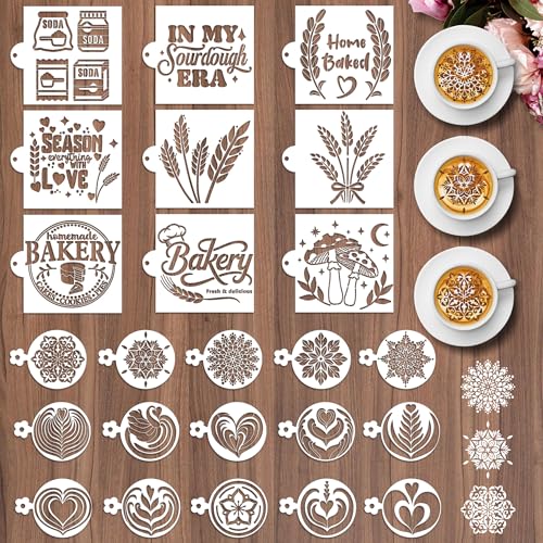 Sourdough Stencils for Bread (24 Count)