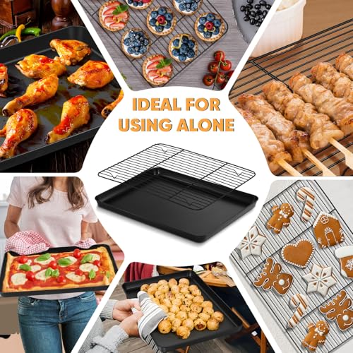 Nonstick Baking Oven Pan with Rack for Cookie
