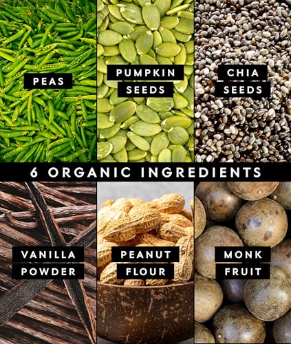 Organic Plant Based Protein Powder (20 Ounce)