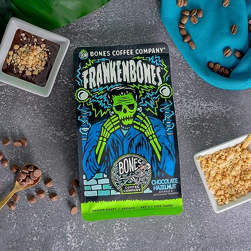 Frankenbones Chocolate and Hazelnut Flavored Coffee (12 Ounce)