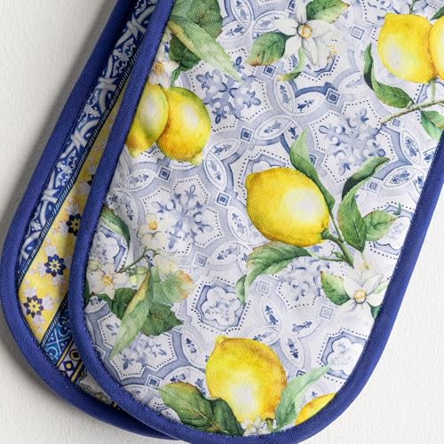 Double Oven Mitts 100% Cotton Double Oven Glove