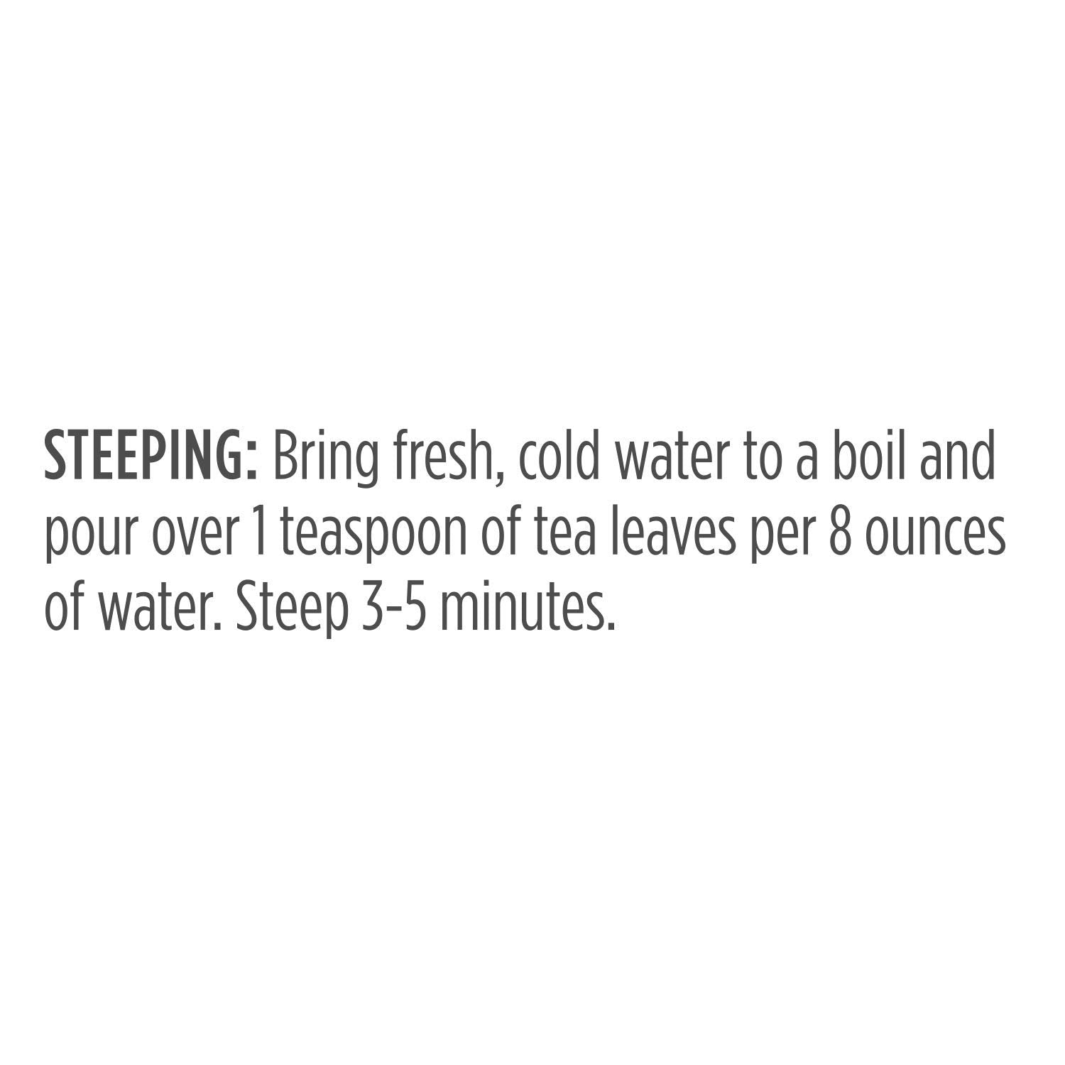 Tea Forte Peach Brulee Premium Organic Loose Leaf Caffeinated Black Tea Blend Canister, Makes 35-50 Cups