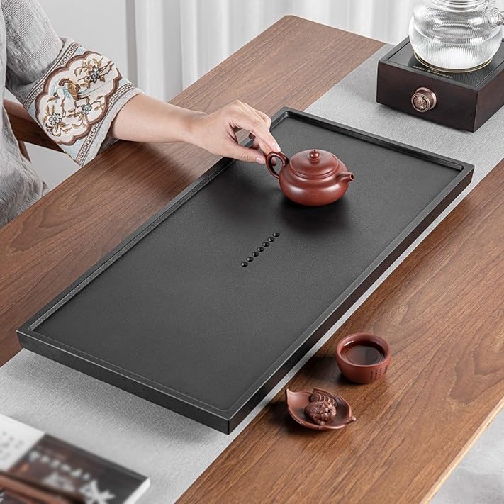 Tea Set Porcelain Stone Tea Tray Home Simple Tea Table Drain Tray
