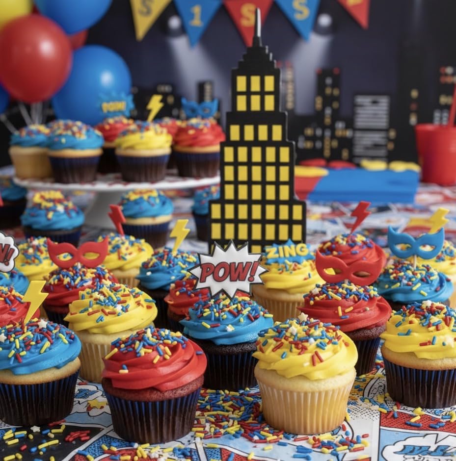 Sprinkles Blue red and yellow Sprinkles