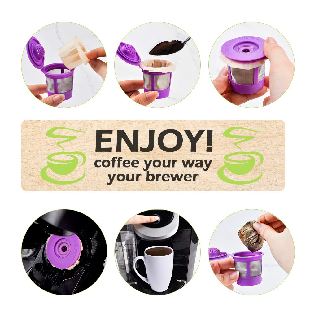 Bulk set of 600 disposable coffee filters