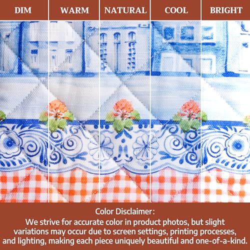100% Cotton Oven Mitt & Pot Holder Set (2 Count)