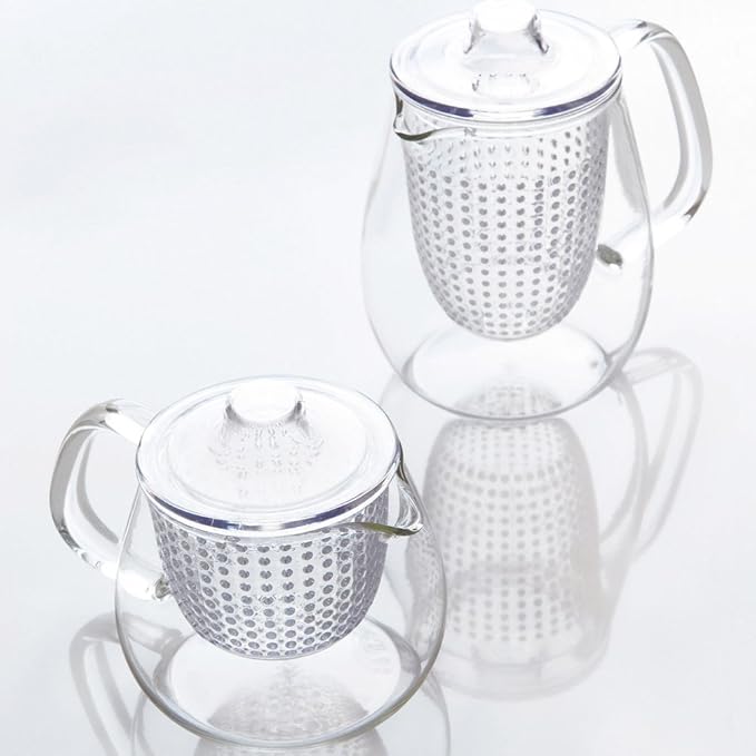 KINTO UNITEA 22909 Teapot, 15.2 fl oz (450 ml), Plastic, Dishwasher Safe, Heat Resistant Glass
