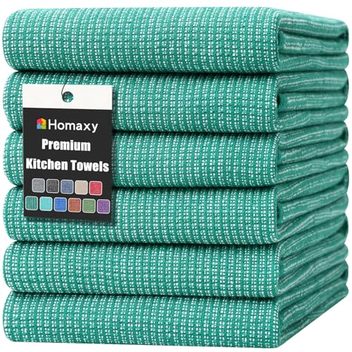 380 GSM Cotton Premium Kitchen Towels 6 Pack (6 Count)