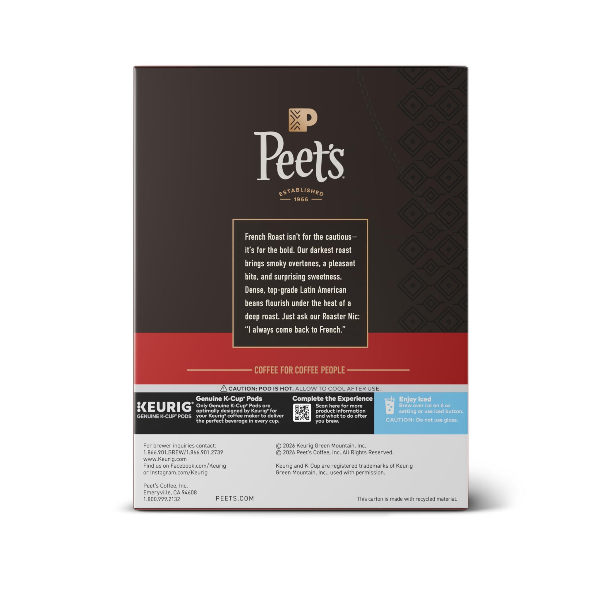 Coffee Pods Dark Roast (88 Count)