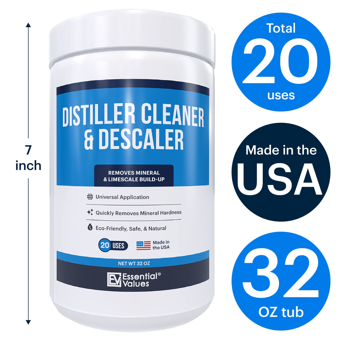 Descaling powder for kettles and coffee machines