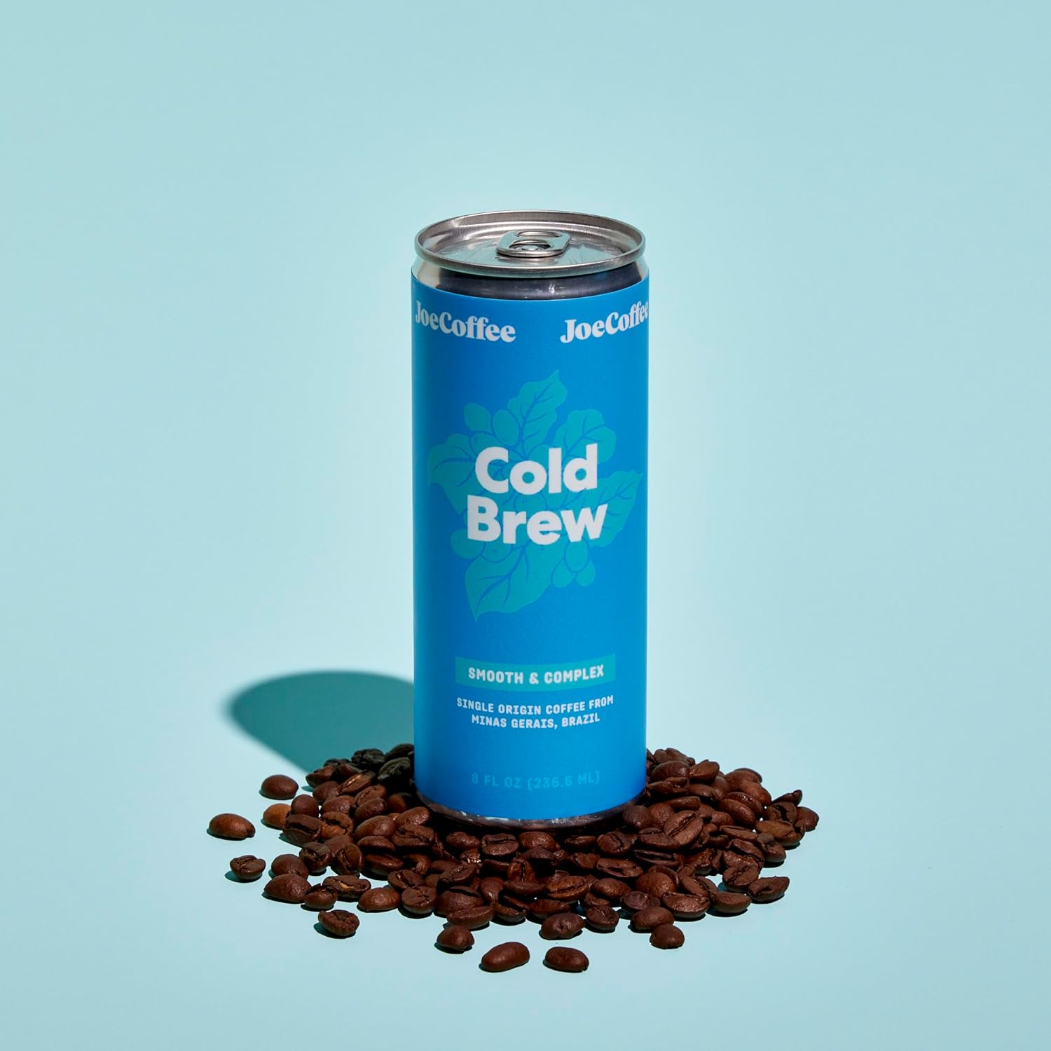 Joe Coffee Company - Black Cold Brew Ready-to-Drink Specialty Coffee Cans (Pack of 12) | NYC Roaster, Rainfoest Alliance Certified, Kosher, Climate-Friendly